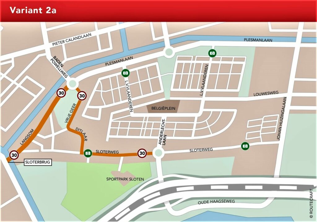 Autoverkeer Caressa Sloten
